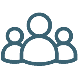 Group of People Icon – opacity