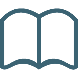 Open Book Icon – opacity