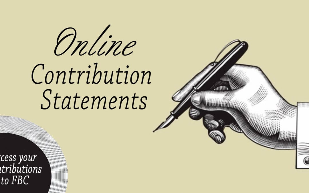 Contribution Statements