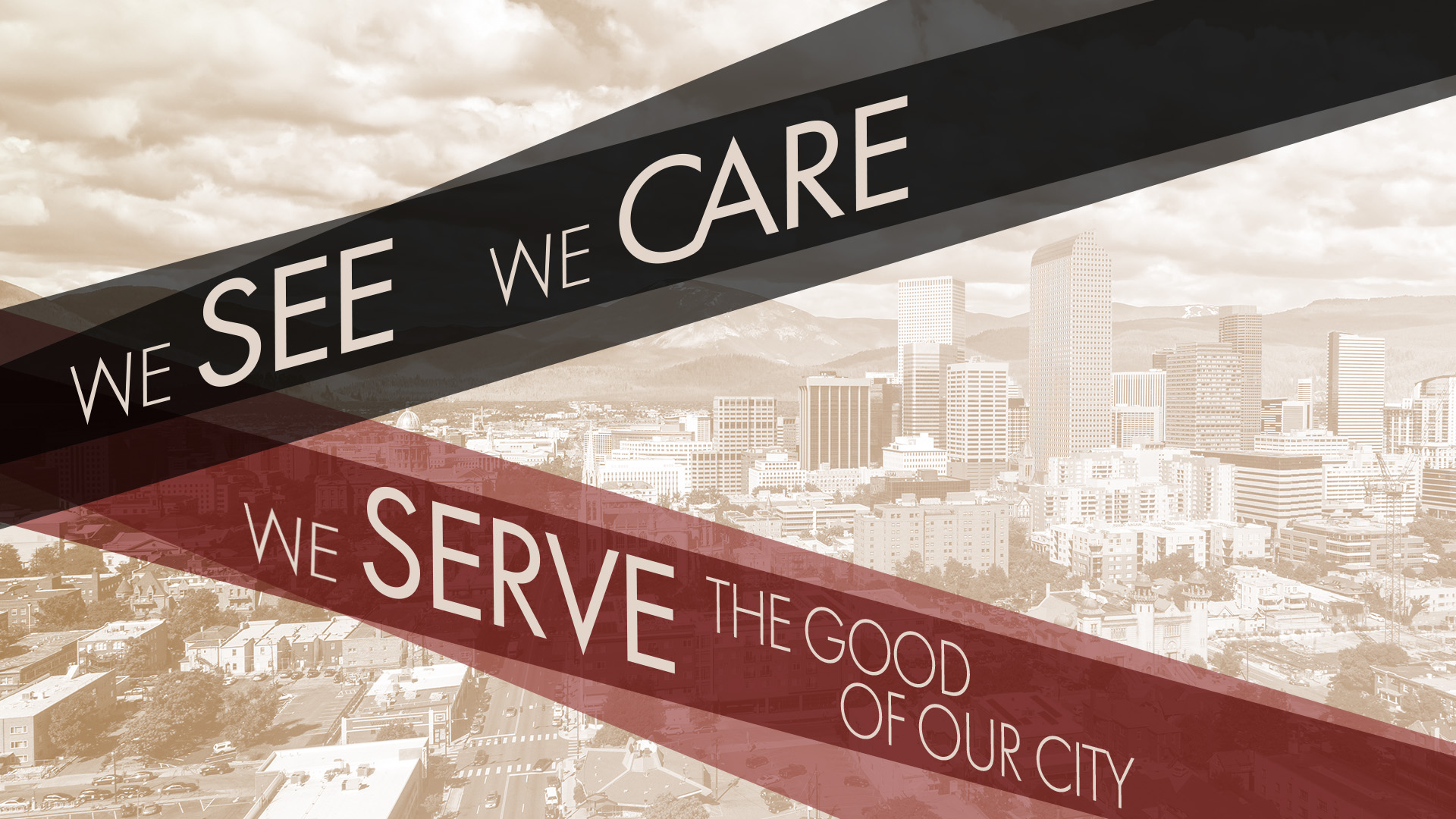 TV We See We Care We Serve SIMPLIFIED