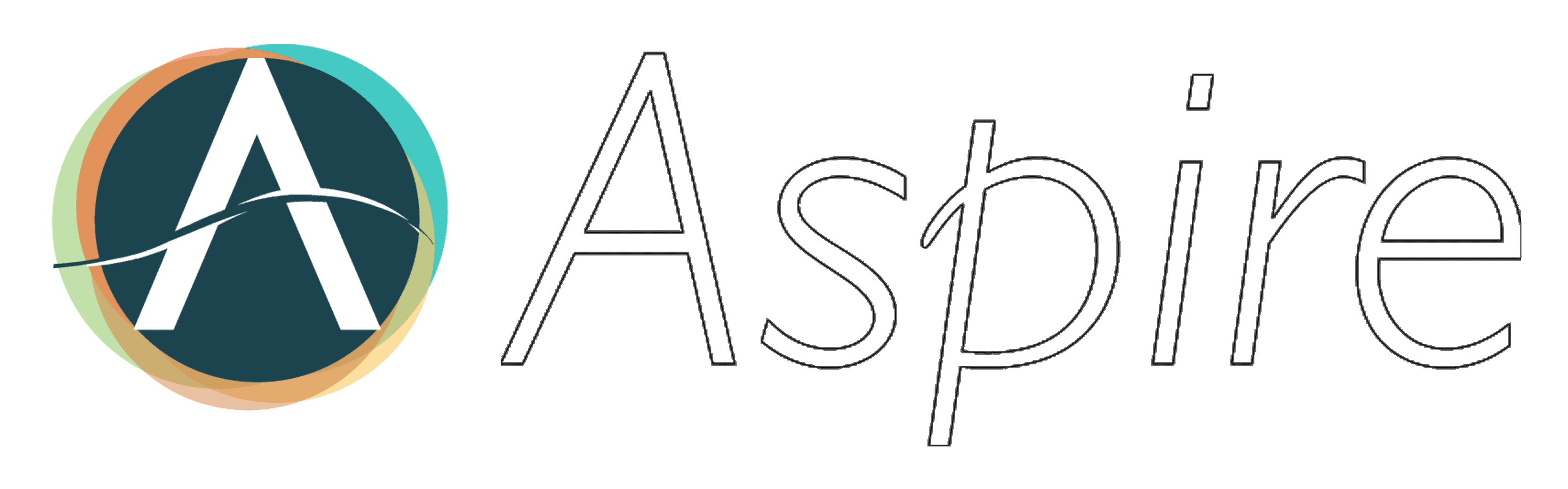 Aspire Logo circle and word