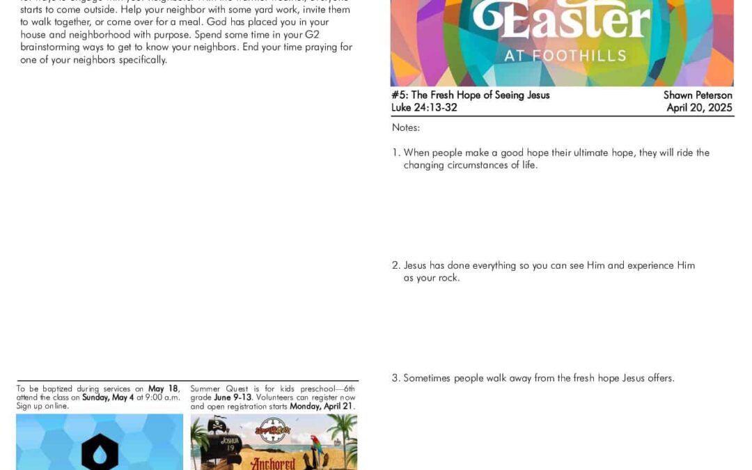 042025 – G2Qs Week 4 Spring EASTER